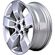 ALY02448U20N Aluminum Silver Wheel, 17 in. X 7 in., 5 x 5.5 in. Bolt Pattern