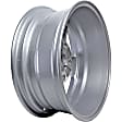 ALY02448U20N Aluminum Silver Wheel, 17 in. X 7 in., 5 x 5.5 in. Bolt Pattern