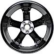 ALY02508U20N Aluminum Silver Wheel, 20 in. X 8 in., 5 x 115 mm Bolt Pattern