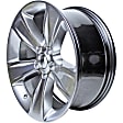 ALY02521U77N Aluminum Silver Wheel, 18 in. X 7.5 in., 5 x 115 mm Bolt Pattern