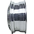 ALY03619U80N Rear Aluminum Polished Wheel - 17 in. X 6.5 in., 8 x 200 mm Bolt Pattern