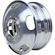 ALY03619U80N Rear Aluminum Polished Wheel - 17 in. X 6.5 in., 8 x 200 mm Bolt Pattern
