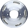 ALY03619U80N Rear Aluminum Polished Wheel - 17 in. X 6.5 in., 8 x 200 mm Bolt Pattern