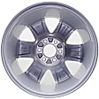 ALY03646U10N Aluminum Silver Wheel, 20 in. X 8.5 in., 6 x 135 mm Bolt Pattern
