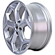 ALY03905U20N Aluminum Silver Wheel, 18 in. X 8 in., 5 x 4.25 in. Bolt Pattern