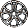 ALY03945U80N Aluminum Polished Wheel, 18 in. X 7.5 in., 5 x 4.25 in. Bolt Pattern