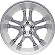 ALY03984U20N Aluminum Silver Wheel, 17 in. X 7.5 in., 5 x 4.25 in. Bolt Pattern