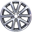 ALY03994U20N Aluminum Silver Wheel, 20 in. X 8.5 in., 5 x 4.5 in. Bolt Pattern