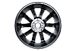ALY03994U20N Aluminum Silver Wheel, 20 in. X 8.5 in., 5 x 4.5 in. Bolt Pattern