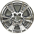 ALY03998U95N Aluminum Chrome Wheel, 18 in. X 7.5 in., 6 x 135 mm Bolt Pattern