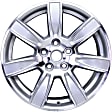ALY04096U10N Aluminum Silver Wheel, 18 in. X 8 in., 5 x 120 mm Bolt Pattern