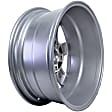 ALY04096U10N Aluminum Silver Wheel, 18 in. X 8 in., 5 x 120 mm Bolt Pattern