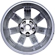ALY04096U10N Aluminum Silver Wheel, 18 in. X 8 in., 5 x 120 mm Bolt Pattern