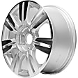 ALY04664U10N Aluminum Silver Wheel, 18 in. X 8 in., 6 x 120 mm Bolt Pattern