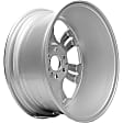 ALY04664U10N Aluminum Silver Wheel, 18 in. X 8 in., 6 x 120 mm Bolt Pattern