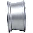 2010 Cadillac CTS - Aluminum Silver Wheel, 14 Spoke; Factory Replacement; (Associated Hollander Numbers: 4668; 4687); OE: 9597612; 09597612; 22818052, 17 in. x 8 in., 5 x 120 mm Bolt Pattern