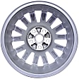 2010 Cadillac CTS - Aluminum Silver Wheel, 14 Spoke; Factory Replacement; (Associated Hollander Numbers: 4668; 4687); OE: 9597612; 09597612; 22818052, 17 in. x 8 in., 5 x 120 mm Bolt Pattern