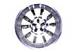 ALY04696U80N Aluminum Polished Wheel, 19 in. X 8.5 in., 5 x 120 mm Bolt Pattern