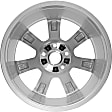 2013 Cadillac ATS - Aluminum Silver Wheel, 7 Spoke; Factory Replacement (Associated Hollander Numbers: 4703); OE: 22921891, 17 in. x 8 in., 5 x 115 mm Bolt Pattern