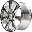 ALY04703U80N Aluminum Polished Wheel, 17 in. X 8 in., 5 x 115 mm Bolt Pattern