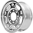ALY05079U80N Aluminum Polished Wheel, 16 in. X 6.5 in., 8 x 6.5 in. Bolt Pattern