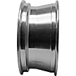 ALY05299U10N Aluminum Silver Wheel, 17 in. X 7.5 in., 6 x 5.5 in. Bolt Pattern