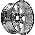 ALY05304U85N Aluminum Chrome Wheel, 20 in. X 8.5 in., 6 x 5.5 in. Bolt Pattern