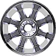 ALY05304U85N Aluminum Chrome Wheel, 20 in. X 8.5 in., 6 x 5.5 in. Bolt Pattern
