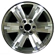 ALY05306U10N Aluminum Silver Wheel, 20 in. X 8.5 in., 6 x 5.5 in. Bolt Pattern