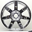 ALY05309U85N Aluminum Chrome Wheel, 22 in. X 9 in., 6 x 5.5 in. Bolt Pattern