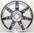 ALY05309U85N Aluminum Chrome Wheel, 22 in. X 9 in., 6 x 5.5 in. Bolt Pattern