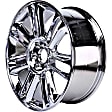 ALY05358U85N Aluminum Chrome Wheel, 22 in. X 9 in., 6 x 5.5 in. Bolt Pattern