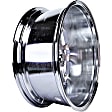 ALY05358U85N Aluminum Chrome Wheel, 22 in. X 9 in., 6 x 5.5 in. Bolt Pattern