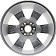 ALY05406U10N Aluminum Silver Wheel, 20 in. X 7.5 in., 6 x 132 mm Bolt Pattern
