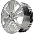 2014 Chevrolet Cruze - Aluminum Silver Wheel, 10 Spoke; Factory Replacement (Associated Hollander Numbers: 5675; 5828); OE: 13254959; 13426344, 18 in. x 7.5 in., 5 x 105 mm Bolt Pattern