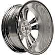 2014 Chevrolet Cruze - Aluminum Silver Wheel, 10 Spoke; Factory Replacement (Associated Hollander Numbers: 5675; 5828); OE: 13254959; 13426344, 18 in. x 7.5 in., 5 x 105 mm Bolt Pattern