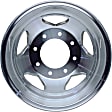 ALY05519U80N Front Aluminum Polished Wheel - 17 in. X 6.5 in., 8 x 210 mm Bolt Pattern