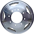 ALY05520U80N Rear Aluminum Polished Wheel - 17 in. X 6.5 in., 8 x 210 mm Bolt Pattern