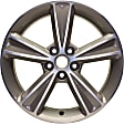 ALY05522U10N Aluminum Silver Wheel, 17 in. X 7 in., 5 x 105 mm Bolt Pattern