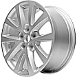 2014 Chevrolet Malibu - Aluminum Silver Wheel, 10 Spoke; Factory Replacement (Associated Hollander Numbers: 5561; 5608); OE: 23123760, 18 in. x 8 in., 5 x 120 mm Bolt Pattern