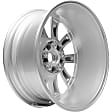 2014 Chevrolet Malibu - Aluminum Silver Wheel, 10 Spoke; Factory Replacement (Associated Hollander Numbers: 5561; 5608); OE: 23123760, 18 in. x 8 in., 5 x 120 mm Bolt Pattern