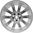 2014 Chevrolet Malibu - Aluminum Silver Wheel, 10 Spoke; Factory Replacement (Associated Hollander Numbers: 5561; 5608); OE: 23123760, 18 in. x 8 in., 5 x 120 mm Bolt Pattern