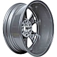ALY05573U30N Aluminum Charcoal Wheel, 19 in. X 7.5 in., 6 x 132 mm Bolt Pattern