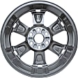 ALY05573U30N Aluminum Charcoal Wheel, 19 in. X 7.5 in., 6 x 132 mm Bolt Pattern