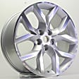 ALY05614U10N Aluminum Silver Wheel, 19 in. X 8.5 in., 5 x 120 mm Bolt Pattern