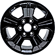 ALY05647U45N Aluminum Painted Black Wheel, 18 in. X 8.5 in., 6 x 5.5 in. Bolt Pattern