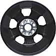 ALY05647U45N Aluminum Painted Black Wheel, 18 in. X 8.5 in., 6 x 5.5 in. Bolt Pattern