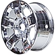 ALY05651U85N Aluminum Chrome Wheel, 20 in. X 9 in., 6 x 5.5 in. Bolt Pattern