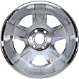 ALY05651U85N Aluminum Chrome Wheel, 20 in. X 9 in., 6 x 5.5 in. Bolt Pattern