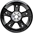ALY05664U45N Aluminum Painted Black Wheel, 22 in. X 9 in., 6 x 5.5 in. Bolt Pattern